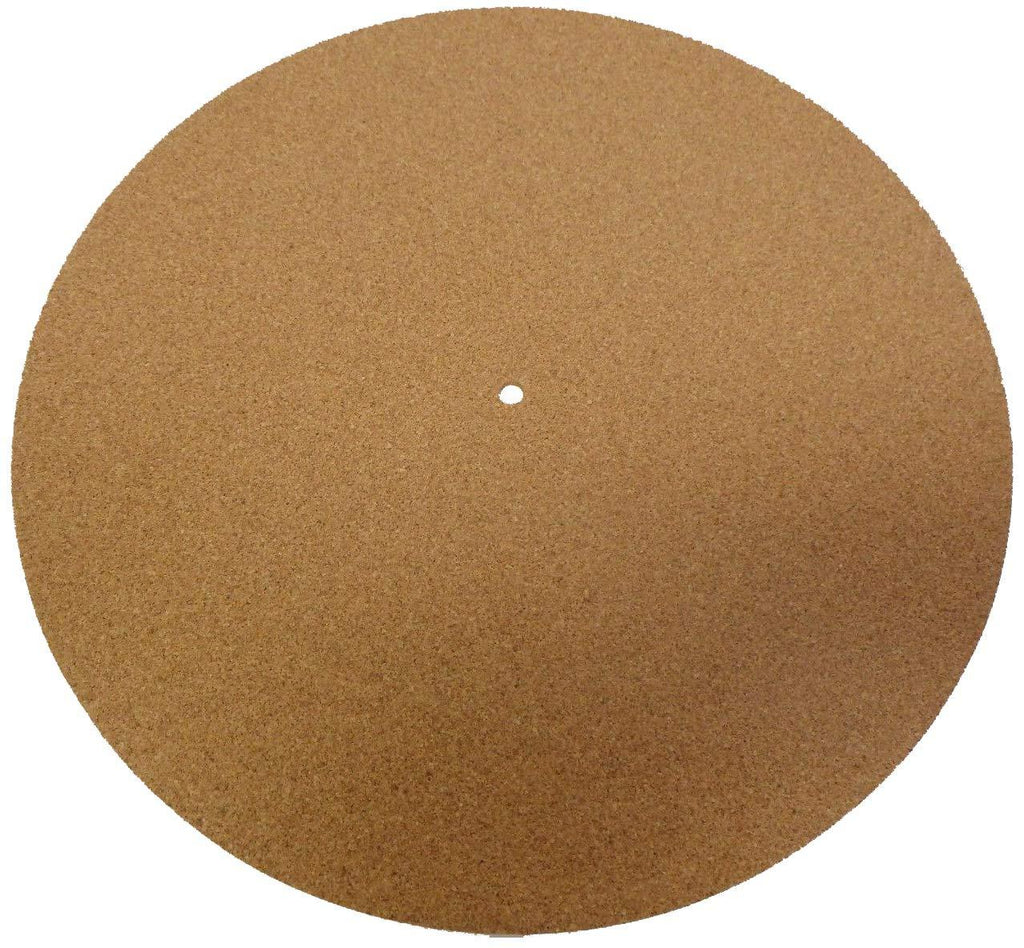 Cork Audiophile Platter Mat 12" Universal fit for any Turntable DJ by Vinyl Records Matter