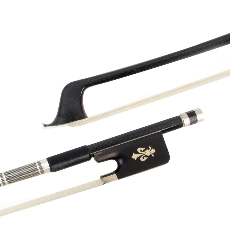 Kmise Pro Light Carbon Fiber 4/4 Cello Bow Copper Parts Horse Hair
