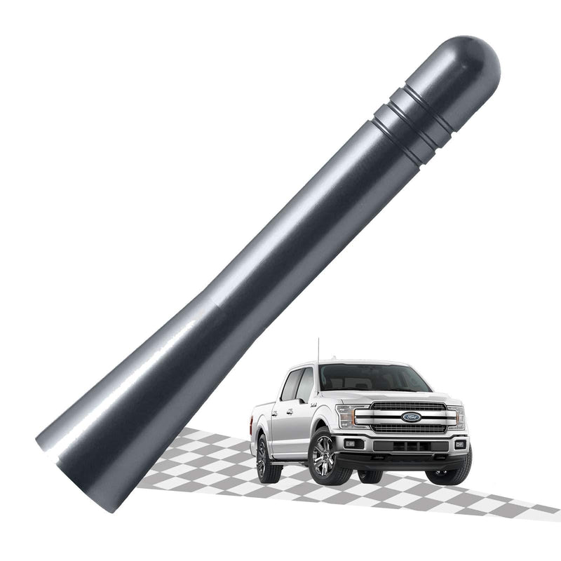 Elitezip Antenna Compatible with Ford F-150 1997-2018 Optimized AM/FM Reception with Tough Material | 3.2 Inches - Carbon Black