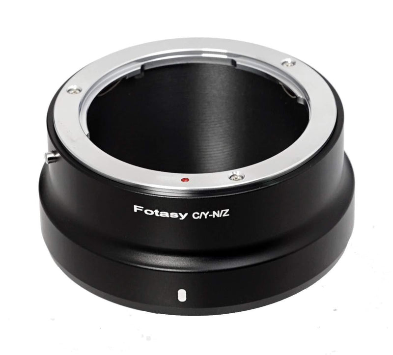 Fotasy Contax CY Lens to Nikon Z Mount Adapter, Contax Yashica C/Y to Nikon Z Mount Adapter, CY Nikon Z Adapter fits Contax CY Lens & Nikon Z Mirrorless Camera Z5 Z50 Z6 Z7 Z6 II Z7 II CY - Nikon Z