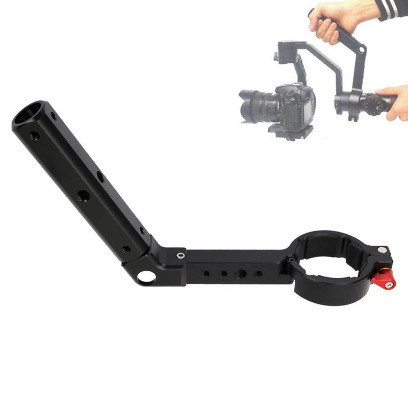 V BESTLIFE Portable Extension Handle Grip Bracket 1/4 Screw Aluminum Alloy Metal Connector for Zhiyun Crane2/ Feiyu AK2000