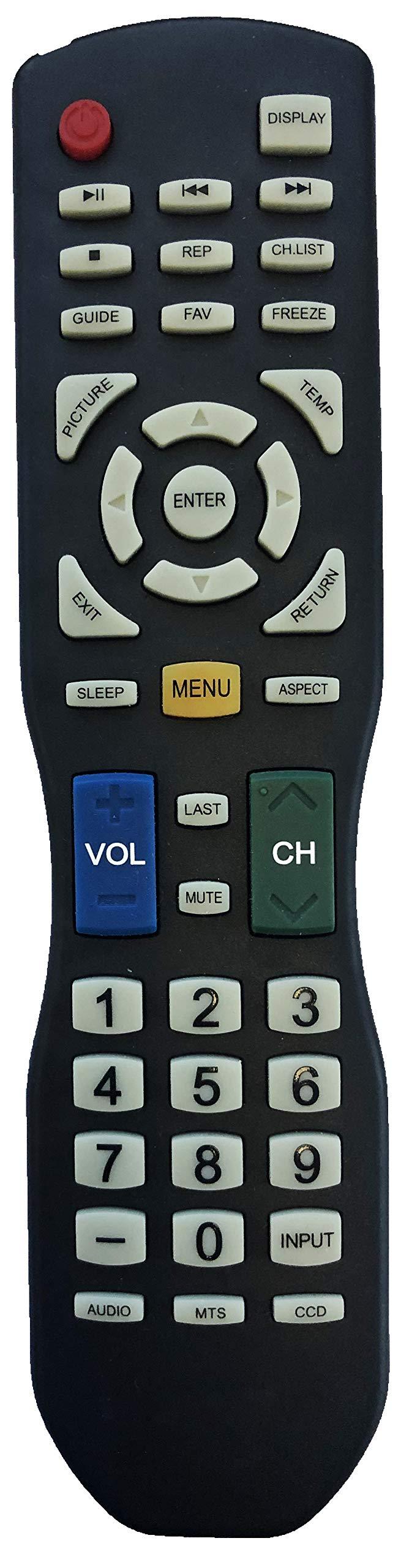 New Replacement Remote Control for BOLVA TV 40BL00H7, 49BL00H7, 50BL00H7, 55BL00H7, 55CBL-01, 65BL00H7, 65CBL-01, 75BL00H7