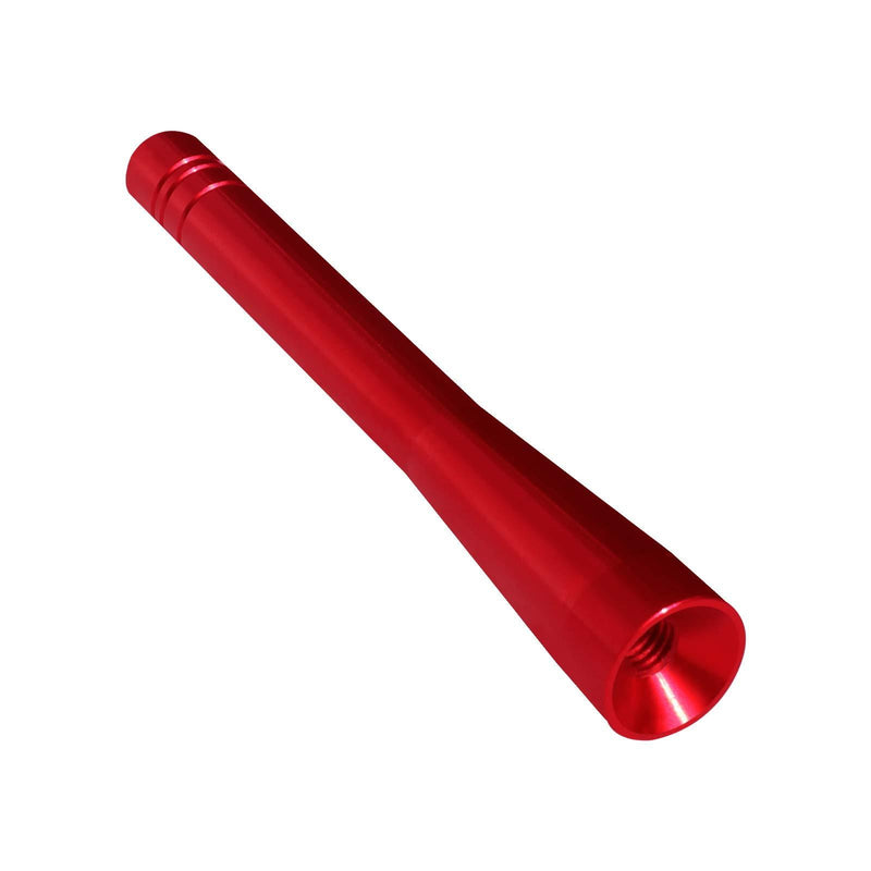 DeepRoar Replacement Antenna for Chevy Colorado 2015-2018, Optimized FM/AM Reception, 4 Inch BA01 (Red) Red