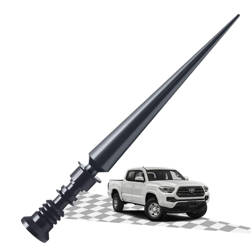 Elitezip Antenna Fit for Toyota Tundra 1999-2018 | Optimized AM/FM Reception with Tough Material | 6.75 Inches - Carbon Black