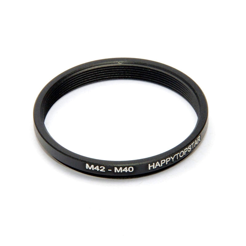 Metal M42 to M40 Male to Female 42mm to 40mm M42-M40 Step-Down Coupling Ring Adapter for Lens Filter