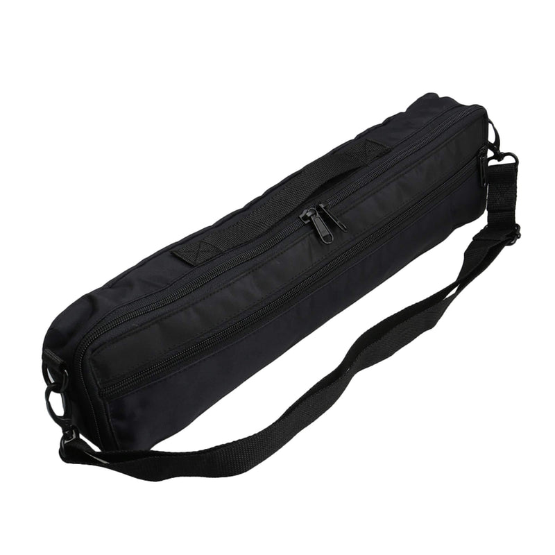 Mxfans Adjustable Shoulder Strap Flute Case Carrying Bag Durable 13x6x41cm