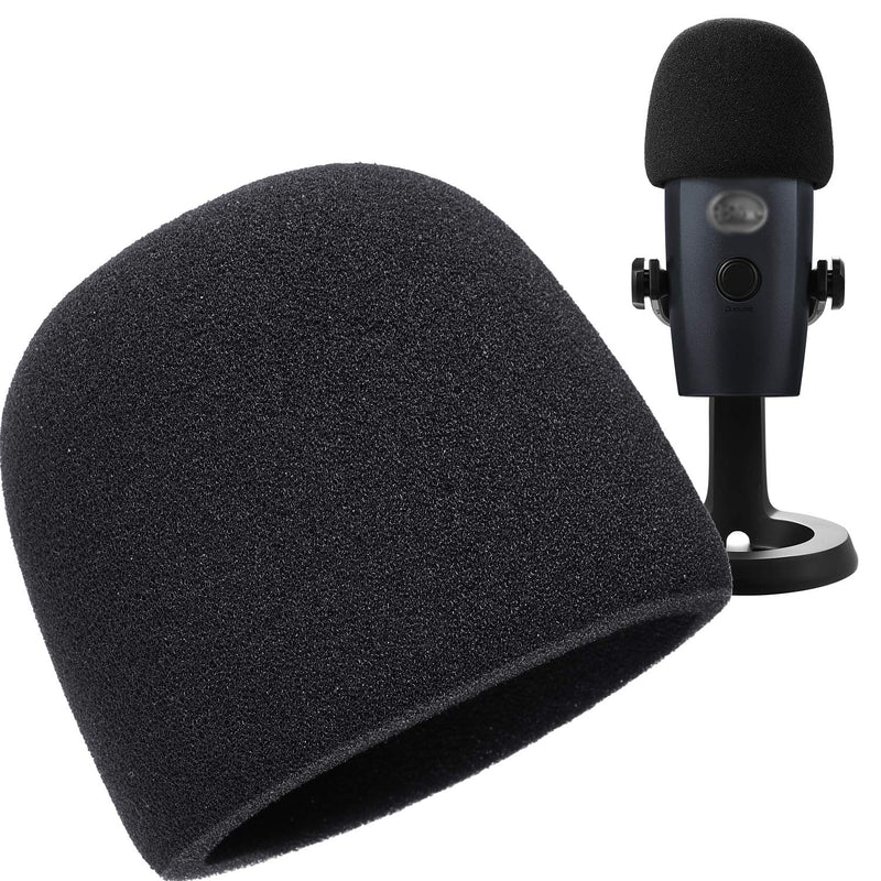 [AUSTRALIA] - Mic Cover Microphone Foam Windscreen for Blue Yeti Nano Condenser Microphone (Size B, 1 Pack) 