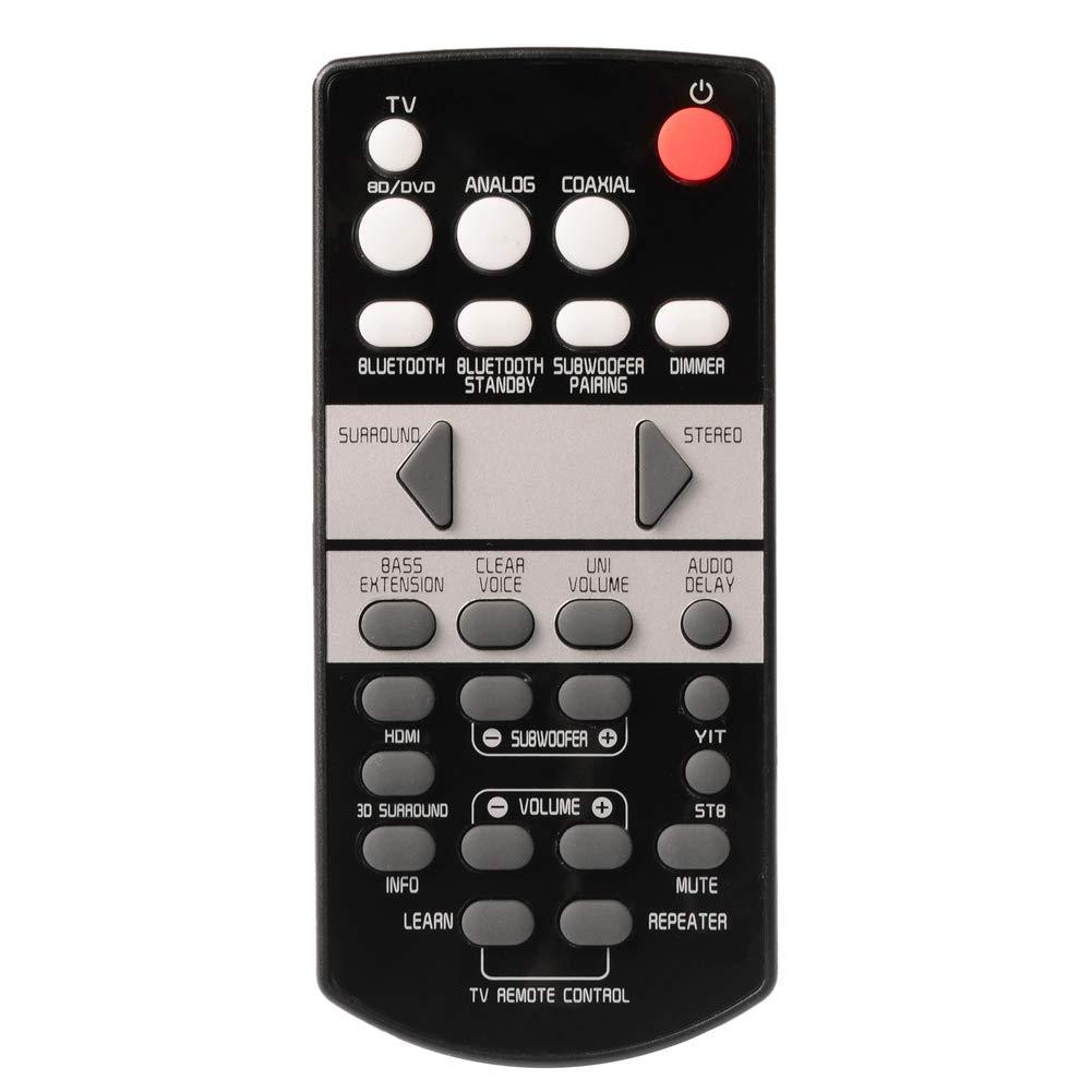 Replacement Remote Control for Yamaha YAS101BL YAS-101 YFSR60 WY57800 YAS-101BL FSR60 ATS-1010 YAS 101 YAS-201 Soundbar Replace Remote Control Audio Home Theater System Accessories