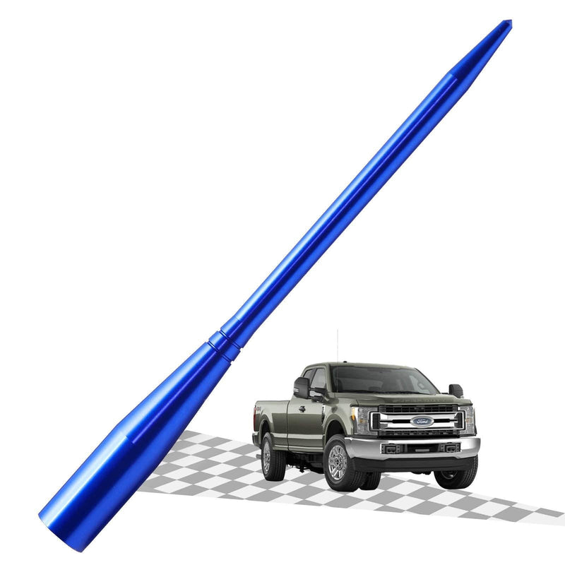 Elitezip Antenna Compatible with Ford F-250 2009-2018 | Optimized AM/FM Reception with Tough Material | 6.75 Inches - Navy Blue