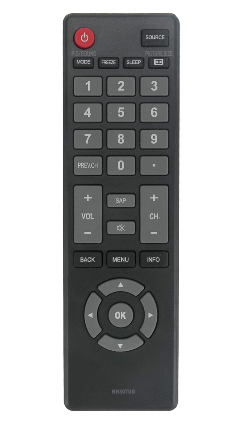 NH307UD Replaced Remote Control Compatible with Funai TV LF320FX4 LF320FX4F