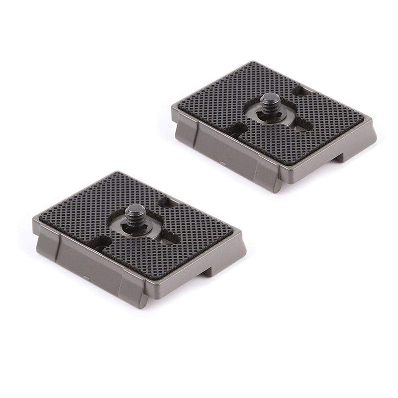YF-ANEN Camera Tripod QR Plate for Manfrotto 200PL-14 484RC2 486RC2 323 RC2（2 Pack）