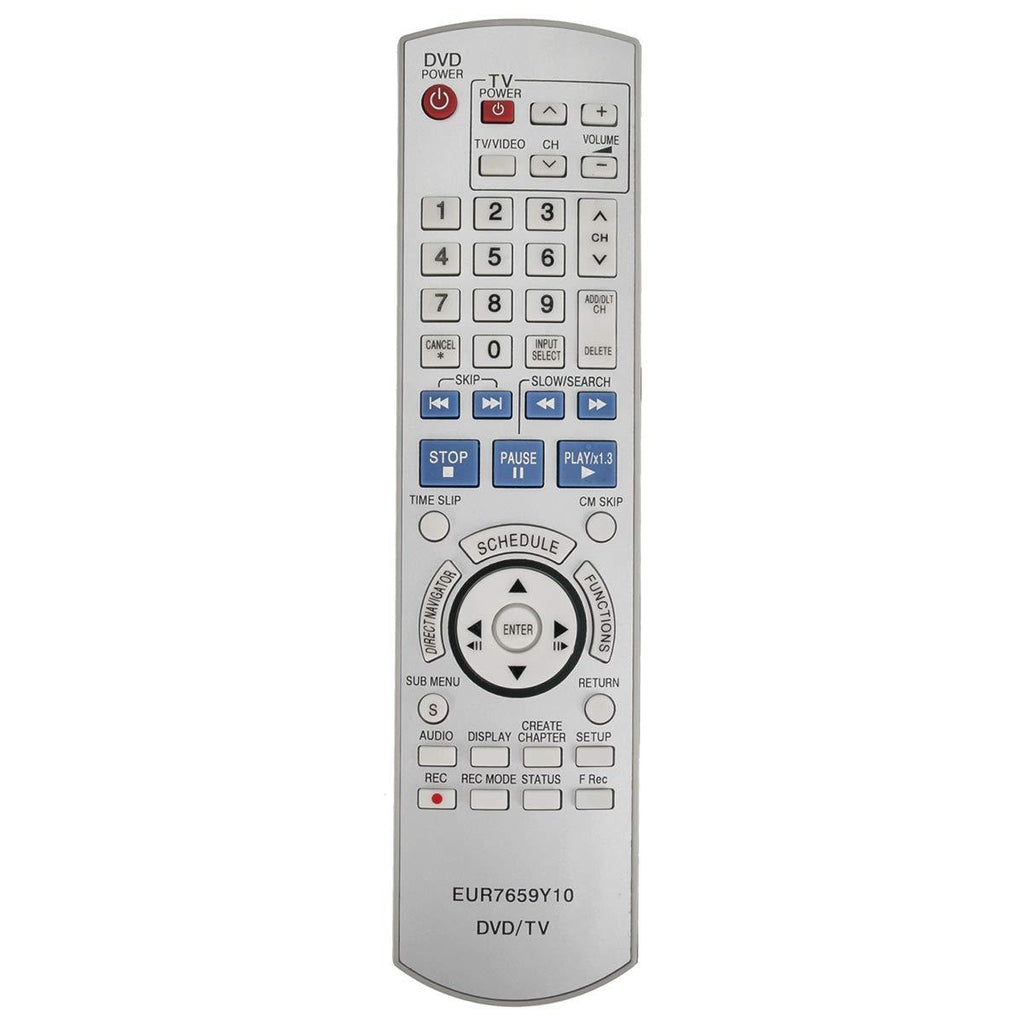 EUR7659Y10 Replacement Remote Control Applicable for Panasonic DVD Recorder DMR-ES25 DMR-ES15 DMR-ES15P DMR-ES15PC DMR-ES15S