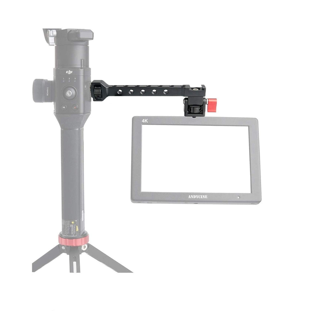 ANDYCINE Monitor Mount Rotation Adjust Extension Plate arm for DJI Roin-S/SC/RS2/RSC2,for Zhiyun Crane 3S/3/2S/2,Webill S/Lab