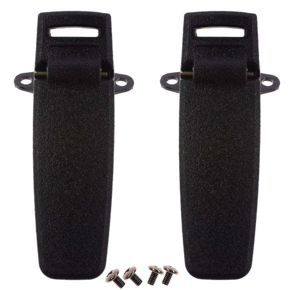 Red-Fire Two Way Radio Back Belt Clip Compatible with Walkie Talkie TYT DP-290 MD-280 MD-380 DM-UVF10 DM-280plus 2 Packs