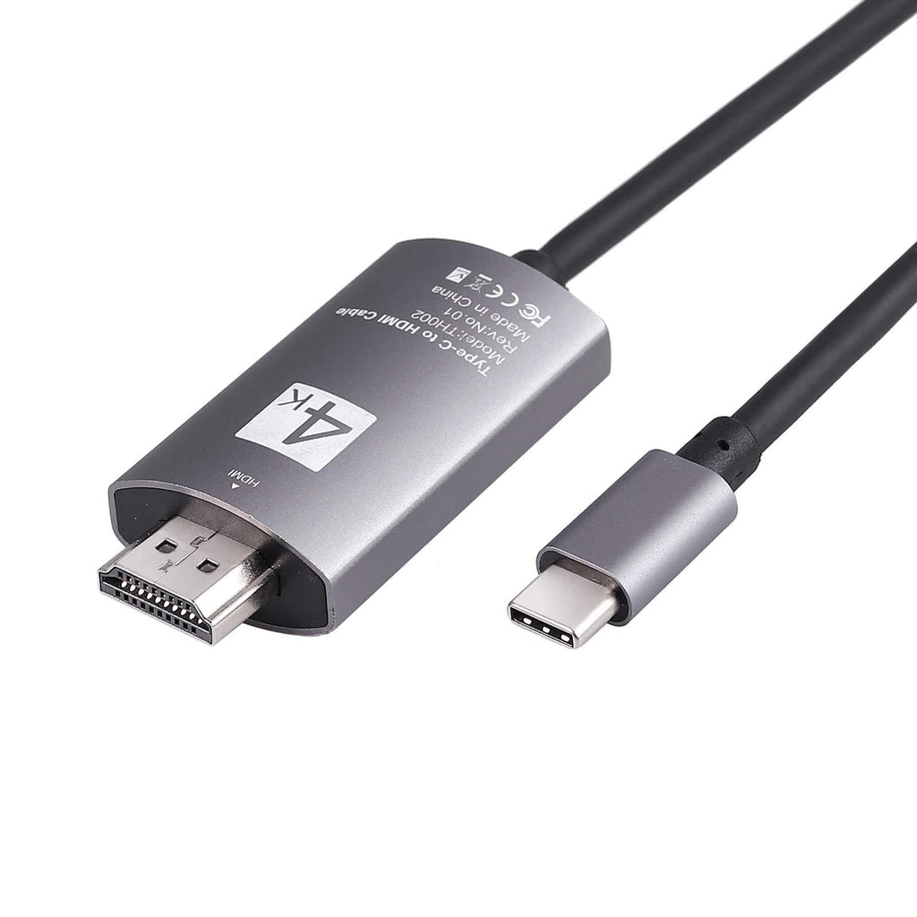 VinTeam USB C to HDMI Adapter USB Type-C to HDMI Cable for Samsung S10 Galaxy S9 Note 8 MacBook Pro Surface Book Compatible with Thunderbolt 3