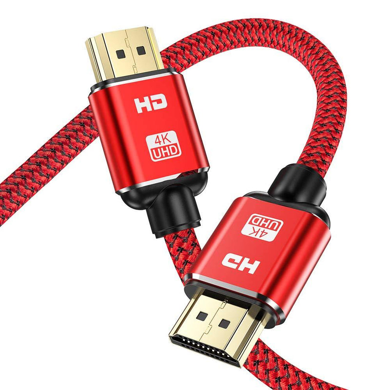 HDMI Cable 20Feet Capshi High Speed 18Gbps HDMI 2.0 Cable,4K HDR,3D,2160P,1080P,Ethernet-Nylon Braided HDMI Cord Compatible UHD TV,Blu-ray,PS5/4,PC,Projector 20 feet 1