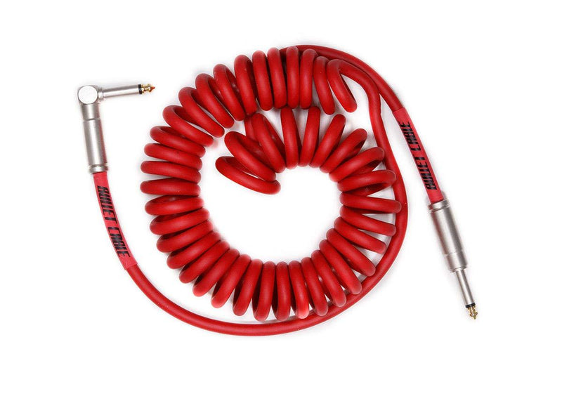 [AUSTRALIA] - Bullet Cable 15' Coil Cable Red - Straight/Angle 