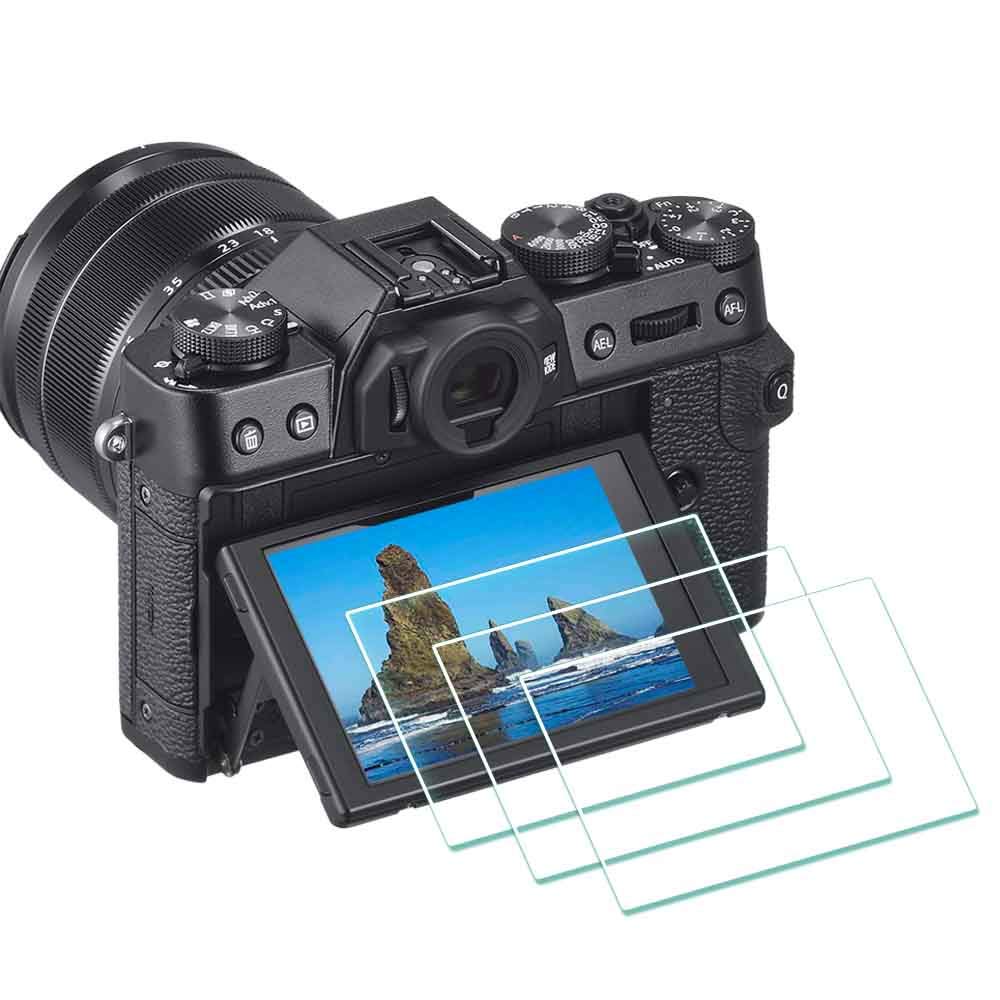 X-S10 Screen Protector for Fujifilm X-T30 X-T20 X-T10 X-E3 Fuji X-S10 X-T30 XF10 X-T100 X-A1 X-A2 Digital Camera,ULBTER 0.3mm 9H Hardness Tempered Glass Flim Anti-Scrach Anti-Fingerprint -3 Pack