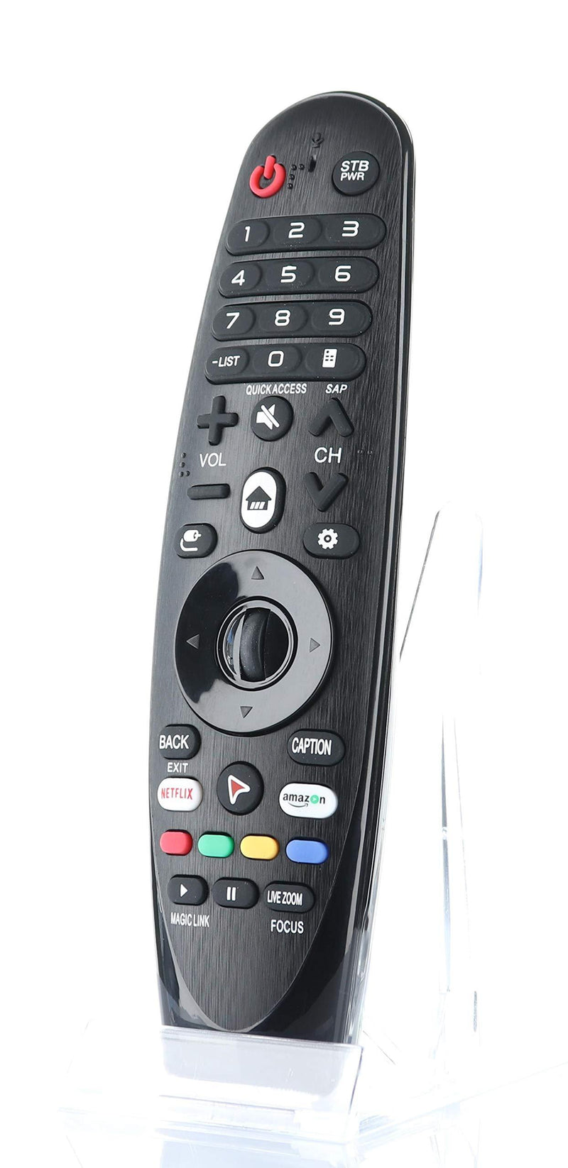 Anderic ANMR600 Magic Remote for LG Smart TV AN-MR600 with Pointer, Netflix, & App Keys Replaces AN-MR600G. AN-MR650, AN-MR650G, ANMR650A, ANMR600, AN-MR650B, AN-MR19BA, AN-MR18BA