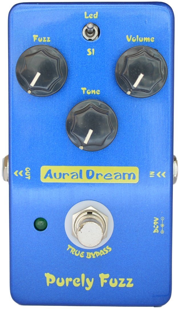 [AUSTRALIA] - Yanhuhu Aural Dream Purely Fuzz Guitar effect pedal with Classic 60s' and 70s' Fuzz tone for 2 modes Fuzz,True Bypass 