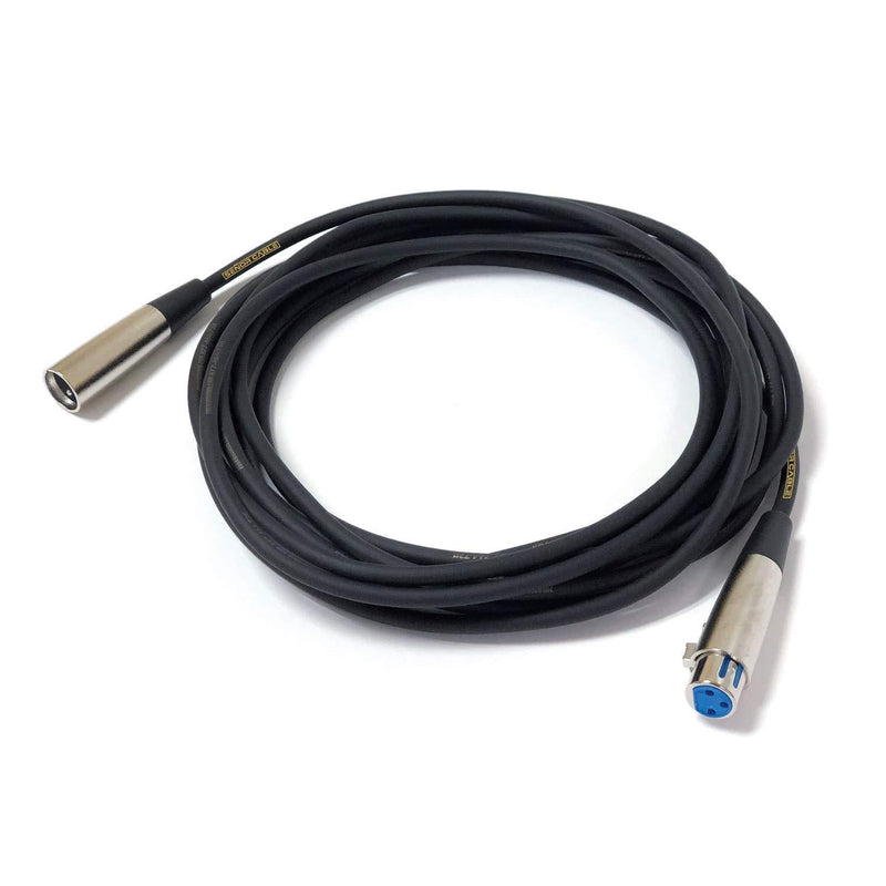 [AUSTRALIA] - Senor Cable 20 Foot XLR Male to XLR Female Microphone Cable | Microphone Cord XLR Microphone Cable Wire for Studio Recording and Live Sound - Senor Mic Cable - Single Black 