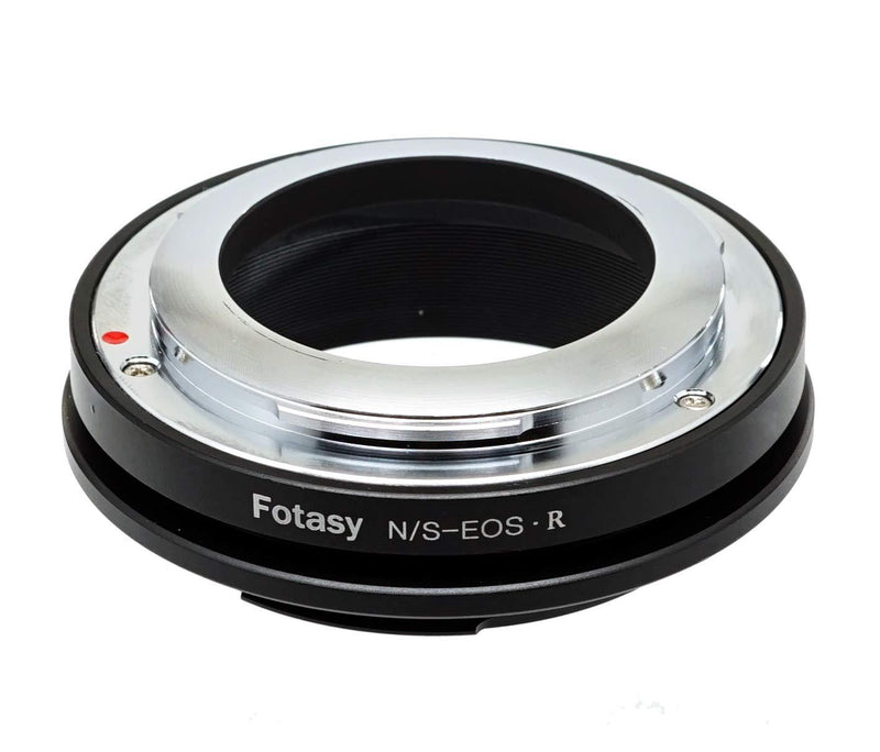 Fotasy Copper Contax RF/Nikon S (Outer Bayonet) Rangerfinder Lens to Canon RF Mount Adapter, fits Contax RF/Nikon S Ranger Finder Lense & Canon Mirrorless Camera EOS R RP Ra R5 R6 RF - EOS R