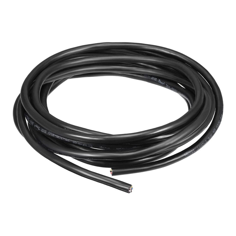 uxcell RVV Wire Cable Extension Cord Copper Wire Electric Conductor 7 Core 18 AWG 3Meter/9.8ft Length 9.8ft