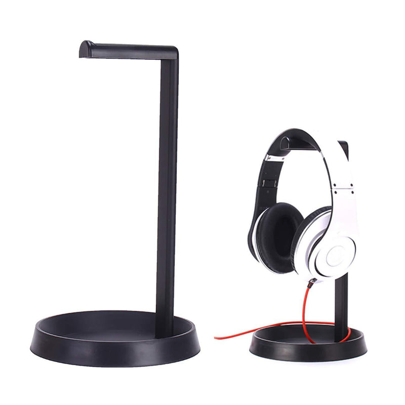 Oriolus Headphone Stand Holder Gaming Headset Stand with Cable Holder for Sony, Bose, Shure, Jabra, JBL, AKG, Gaming Headphones (Black) Black