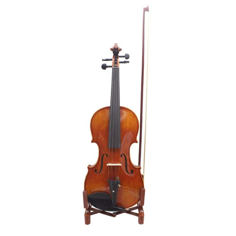 Chienti- Foldable Adjustable Violin & Bow Stand Holder
