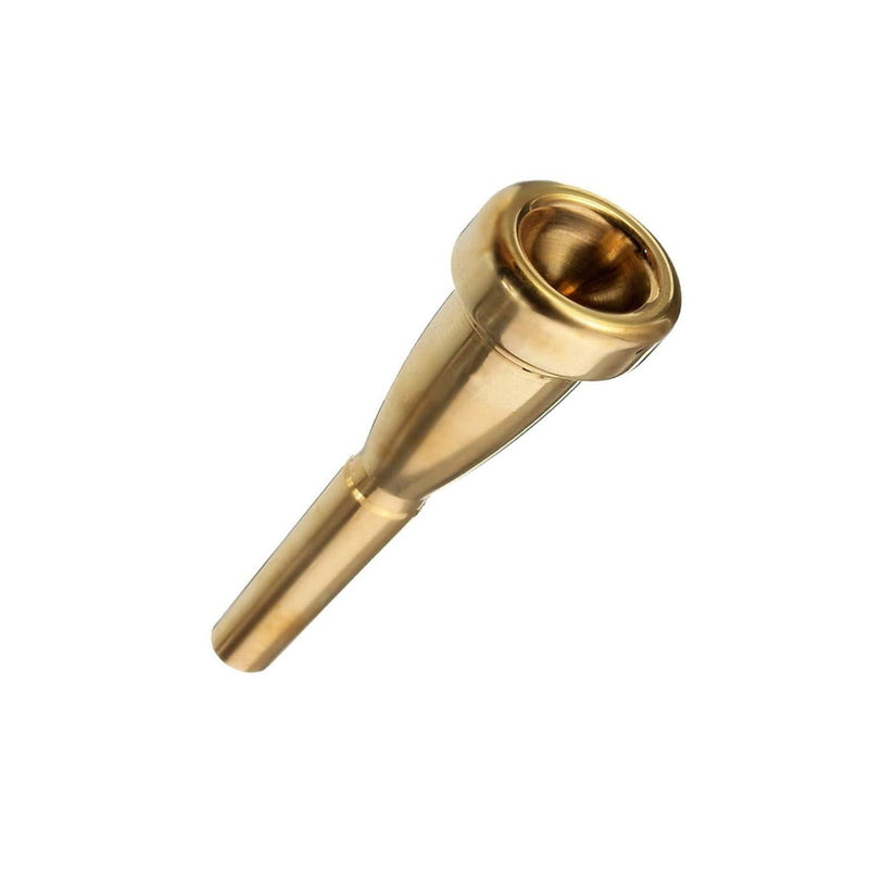 Gold Plated Copper Trumpet Mouthpiece 7C Size
