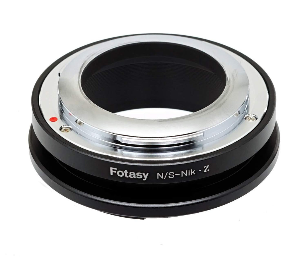 Fotasy Contax RF (Outer Bayonet) Lens to Nikon Z Mount Adapter, Adapter for Nikon Z & Contax RF Nikon S Rangerfinder Lense, fits Nikon Z Mirrorless Camera Z5 Z50 Z6 Z7 Z6 II Z7 II RF - Nikon Z