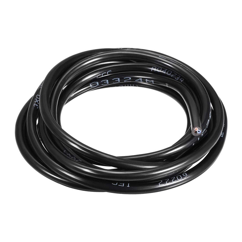 uxcell RVV Wire Cable Extension Cord Copper Wire Electric Conductor 3 Core 18 AWG 3Meter/9.8ft Length 9.8ft