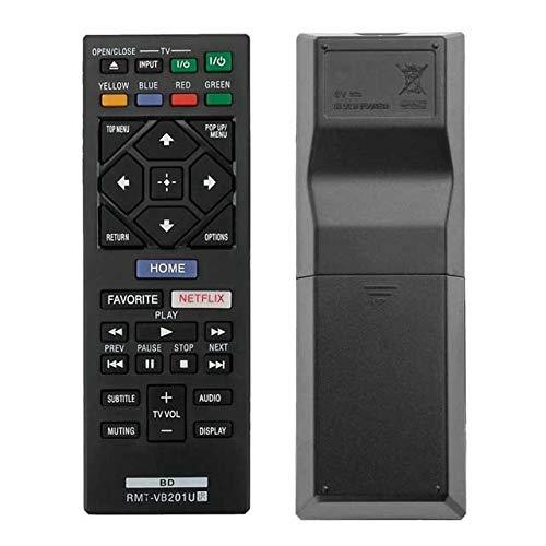 Replacement RMT-VB201U Remote for Sony Blu-ray DVD Player BDP-S1700CA BDP-S3700