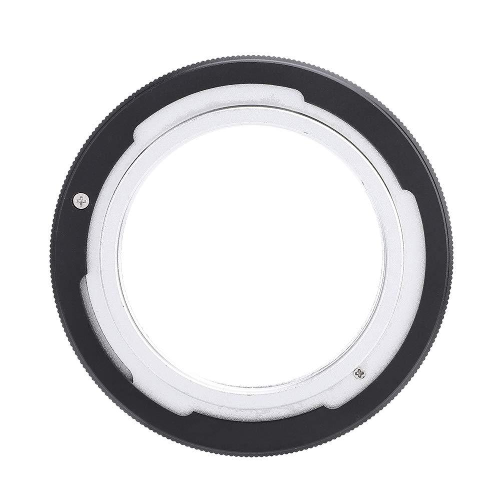 V BESTLIFE Alloy Lens Mount Adapter, M42 Type 2 Screw Mount Lens for Canon FD Camera(A-1, AE-1 Program, F-1, FTB and Others), Black