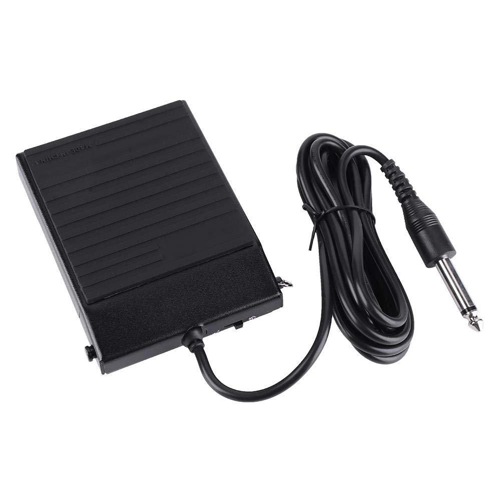 WTB-004 Tenuto Pedal Half-pedaling Sustain Pedal for Piano and Electronic Keyboard,Black.