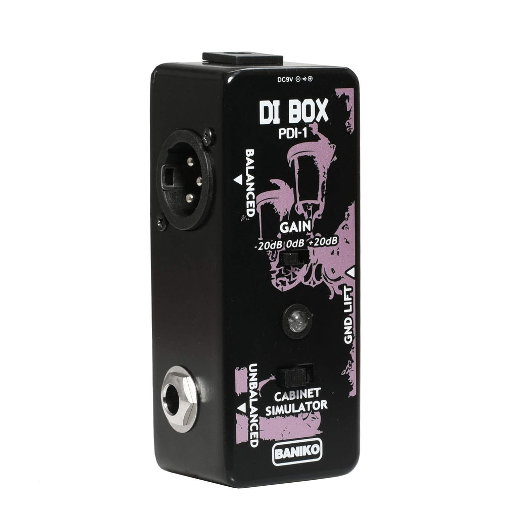 [AUSTRALIA] - BANIKO DI Box Guitar Effect Pedal, Direct Box 