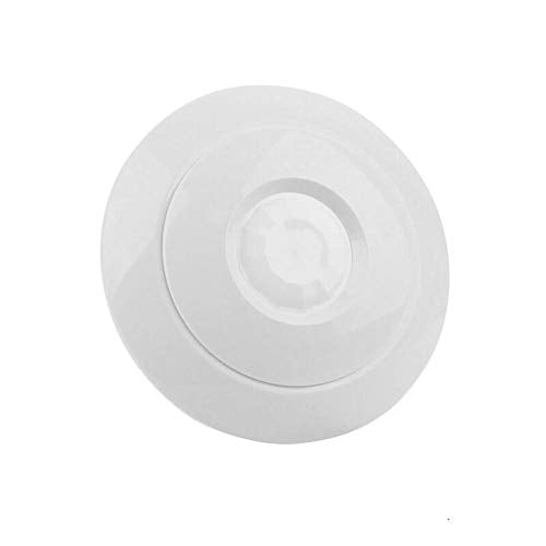 Indoor 360 Degree Ceiling Mounted Mini PIR Motion Detector Infrared Sensor Light Switch NC NO Output Options Intruder Alarm