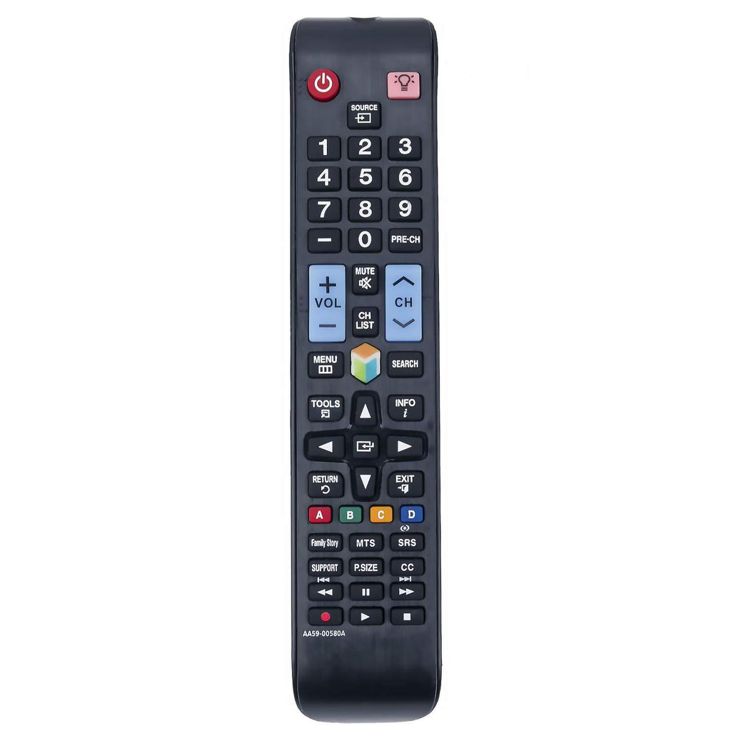 Replacement Remote AA59-00580A AA5900580A fit for Samsung Smart LED TV UN32EH5300 UN32EH5300F UN32EH5300FXZA UN39EH5300 UN39EH5300F UN39EH5300FXZA UN40EH5300 UN40EH5300F UN40EH5300FXZA UN40ES6100FXZA