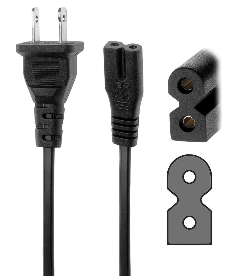 Omnihil 5 Feet AC Power Cord Compatible with Samson MediaOne BT4