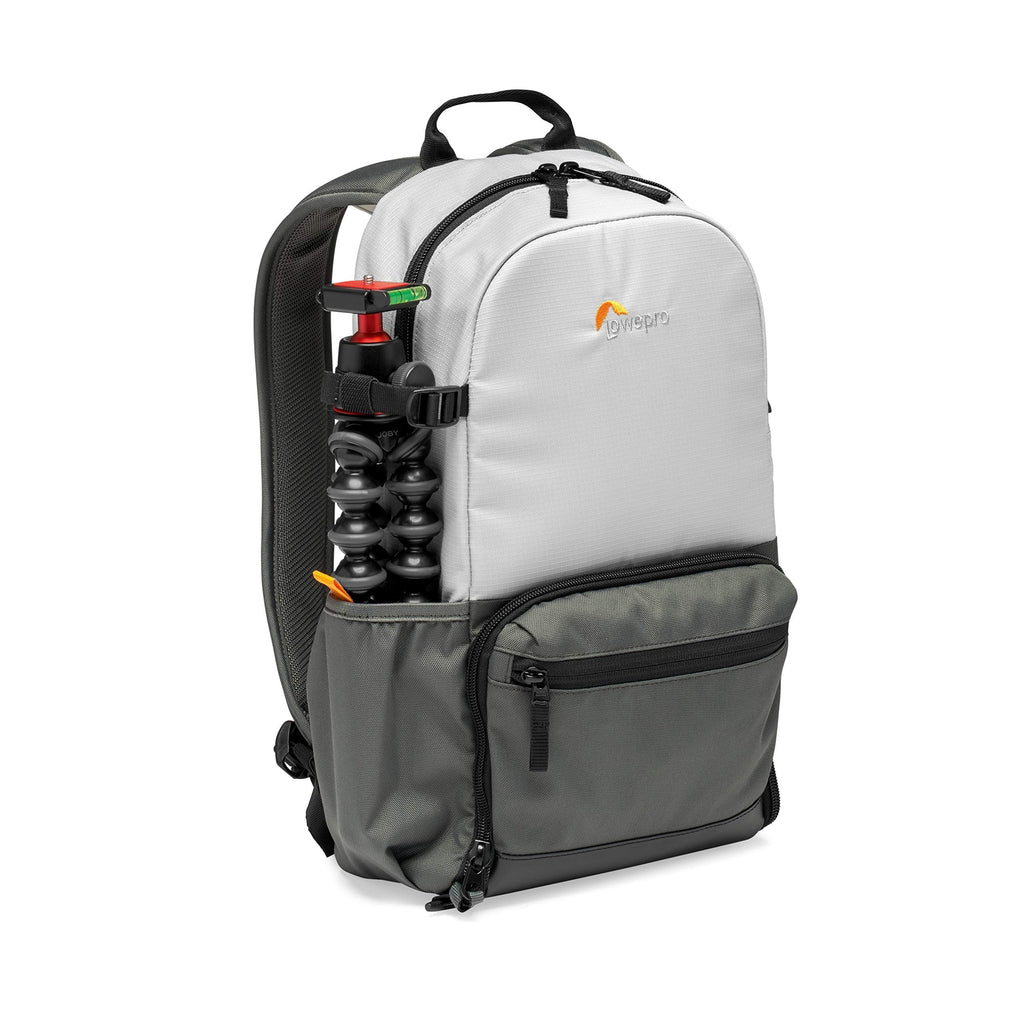 Lowepro LP37234-PWW Truckee BP 150 LX Outdoor Camera Backpack, Fits 10 inch Tablet, for Compact DSLR/Mirrorless, Sony, Canon, Nikon, with 2nd lens, Gimbal, Video Drone, DJI, Osmo, Mavic, Light Grey Truckee Bp 150 Lx (Grey)