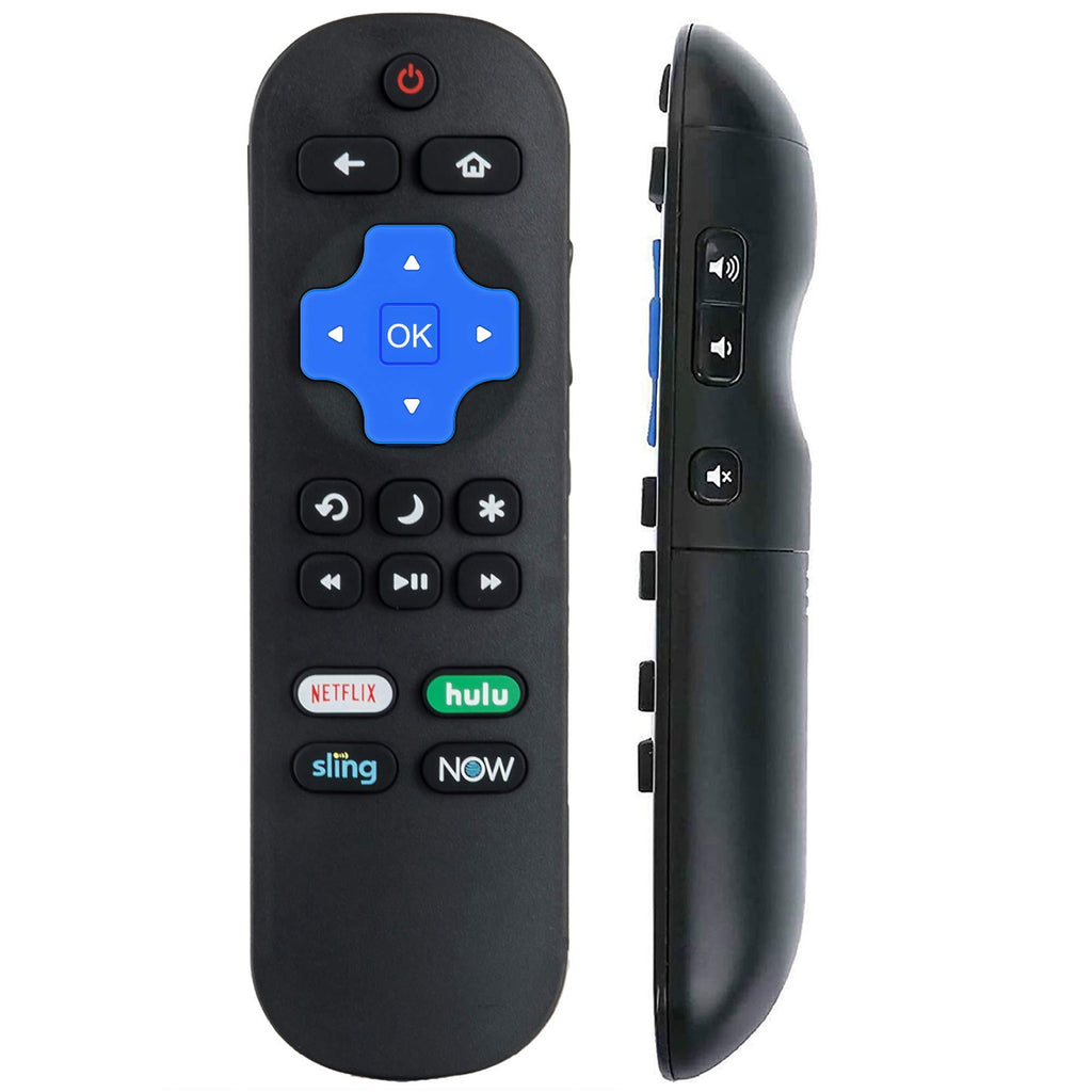 Replacement LC-RCRUS-20 Remote for Sharp Roku TV LC-50LBU591U LC-50LB481U LC-50LBU711U LC-55LBU591U LC-55LBU711U LC-43LBU591U LC-32LB601U LC-24LB601U LC-50LB601U LC-40LB601U LC-65Q7370U LC-43LB601U