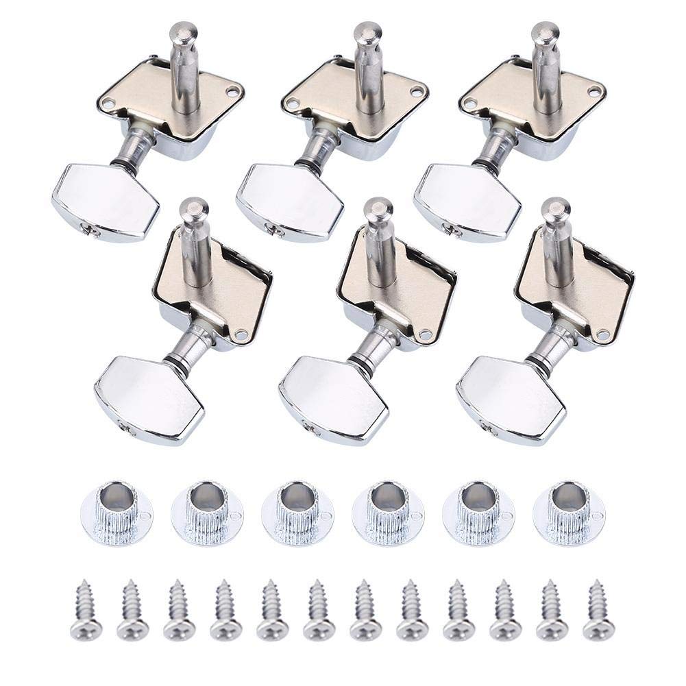 Acoustic Guitar Tuning Pegs 3R 3L Guitar String Chrome Tuning Pegs Tuners Machine Heads for Guitar Parts