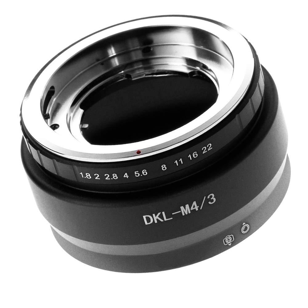 Runshuangyu Lens Mount Adapter for Voigtlander Retina DKL Lens to Micro 4/3 M4/3 Panasonic GH3 G2 GH4 GH5 GH5s GX7 G1 G7 G9 GF1 GF7 GF9 GX1 GX85 Olympus OM-D EM1 EM5 E-M10 II III E-PL5/6/7/8/9