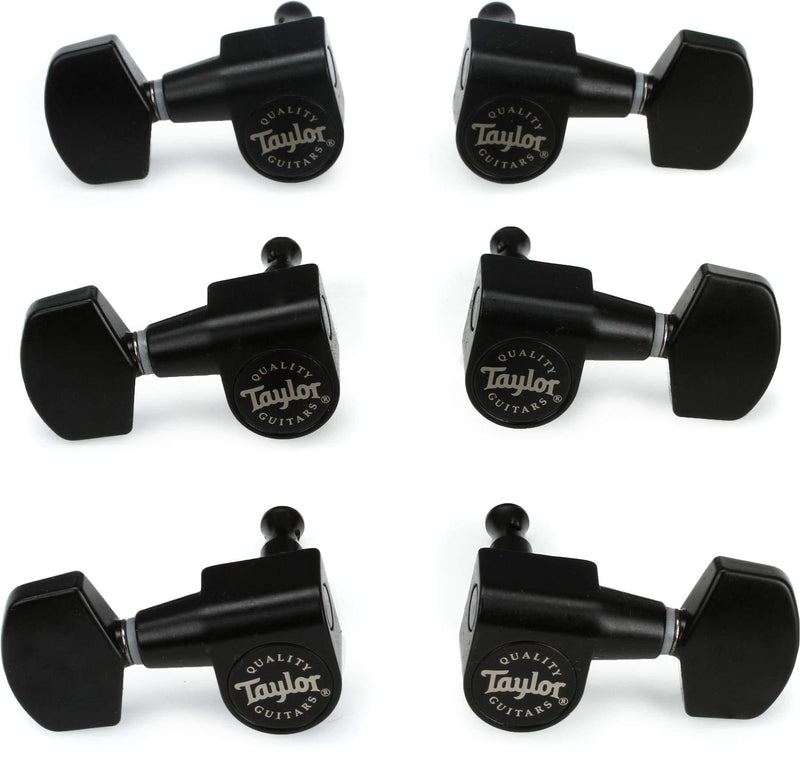 Taylor 6-string Guitar Tuners 1:18 Ratio6-string Guitar Tuners 1:18 Ratio - Satin Black