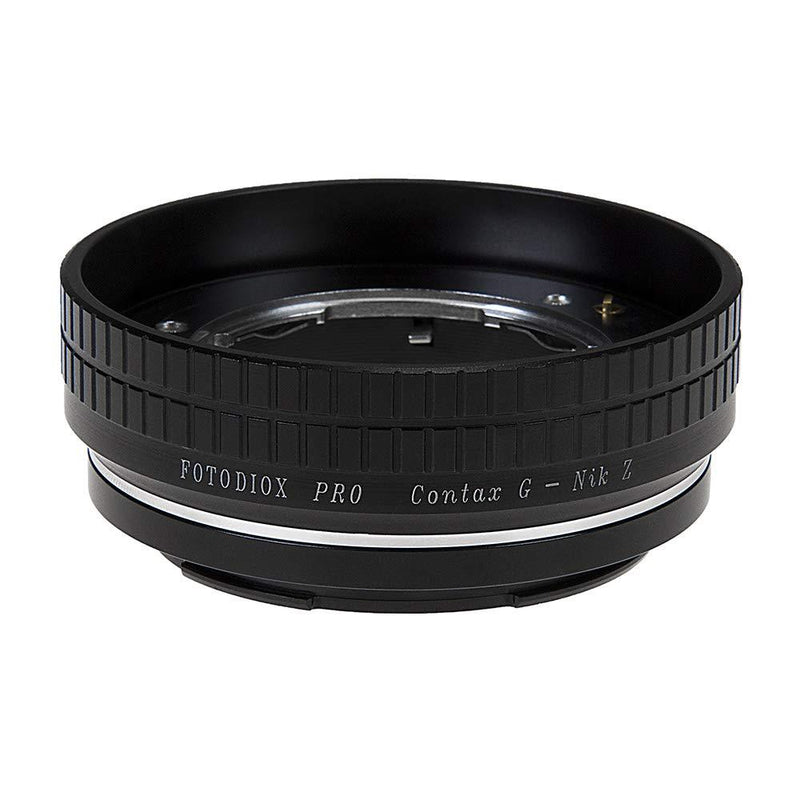 Fotodiox Pro Lens Mount Adapter Compatible with Contax G SLR Lenses to Nikon Z-Mount Mirrorless Camera Bodies