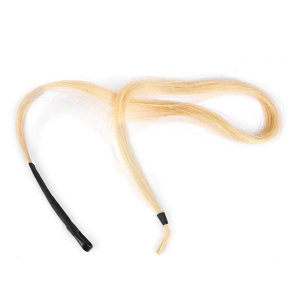 Horsetail Hair Erhu Bow Hairs Accessory String Parts for Violin Viola Cello Instruments