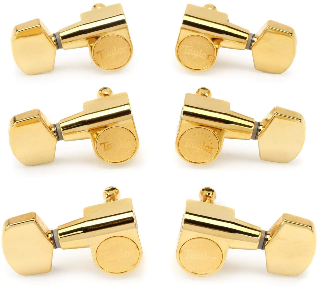 Taylor 6-string Guitar Tuners 1:18 Ratio - Polished Gold