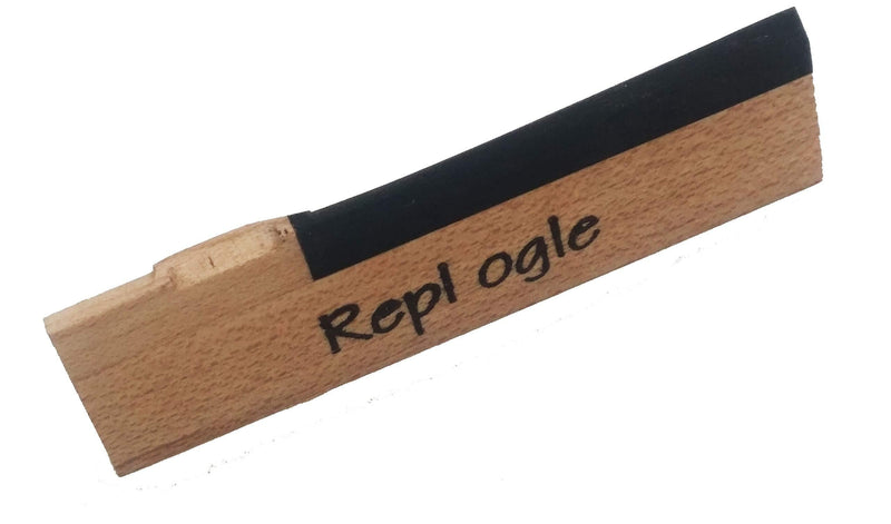 Replogle Reso REP-SME1C Resonator Saddles - Split Maple/Ebony Capped & Compensated