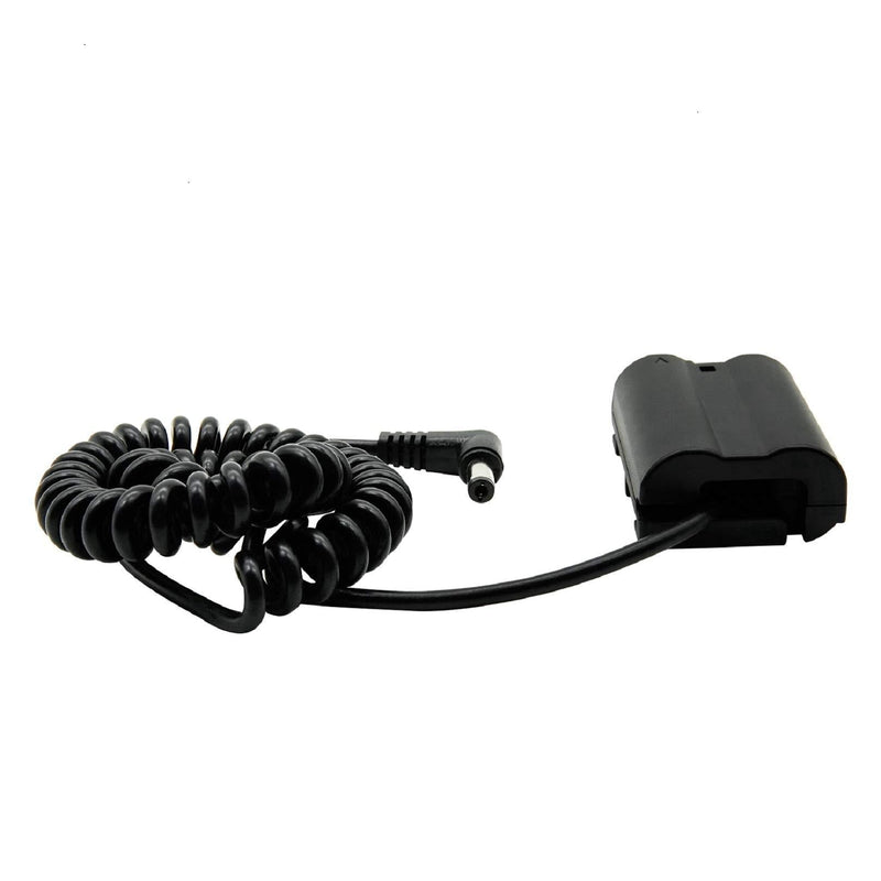 Andycine EN-EL15 Dummy Battery Adapter Coiled Cable for Nikon D500 D610 D7000 D7100 D7500 D800 D810 D7200 EL15