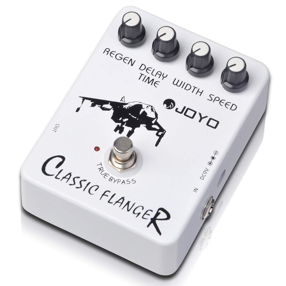 [AUSTRALIA] - JOYO JF-07 Classic Flanger Pedal Effect Tremulous Vibratos & Chorus Guitar Pedal Effect for Electric Guitar Metallic Flanger Sounds with BBD Circuit 